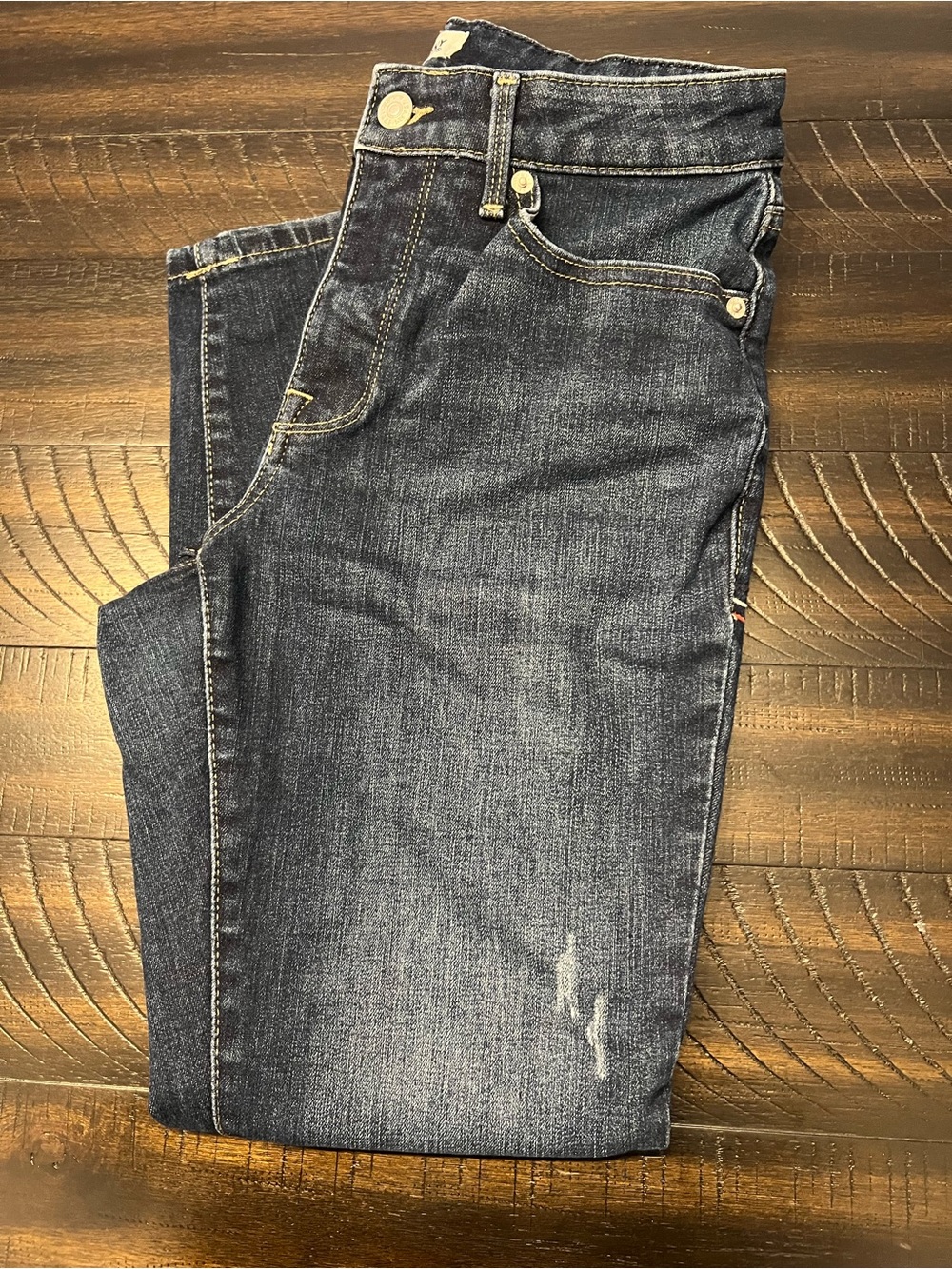 Tommy Hilfiger Women’s Dark Blue Skinny Jeans - Picture 3 of 7